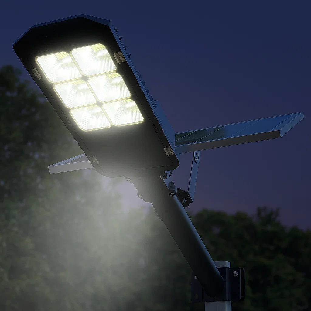Lampadaires solaires LED extérieurs