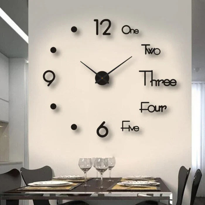 Horloge murale décorative moderne grande