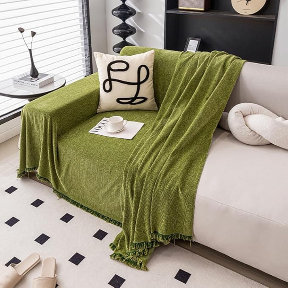 Housse de canapé Protection en tissu chenille durable