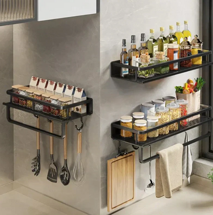 Kitchen Wall Storage Shelf Tower Trail