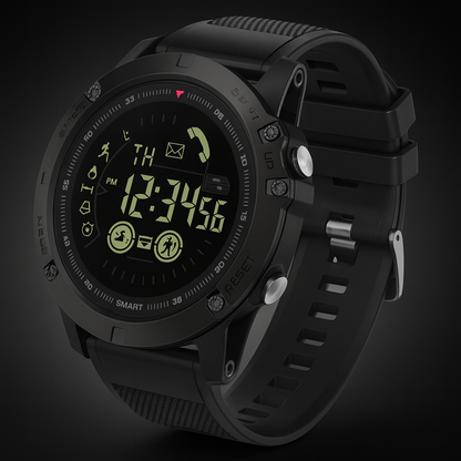 Reloj inteligente resistente impermeable diseño militar