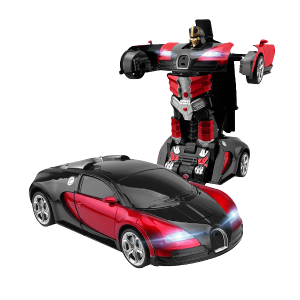 Voiture télécommandée jouet robot transformable