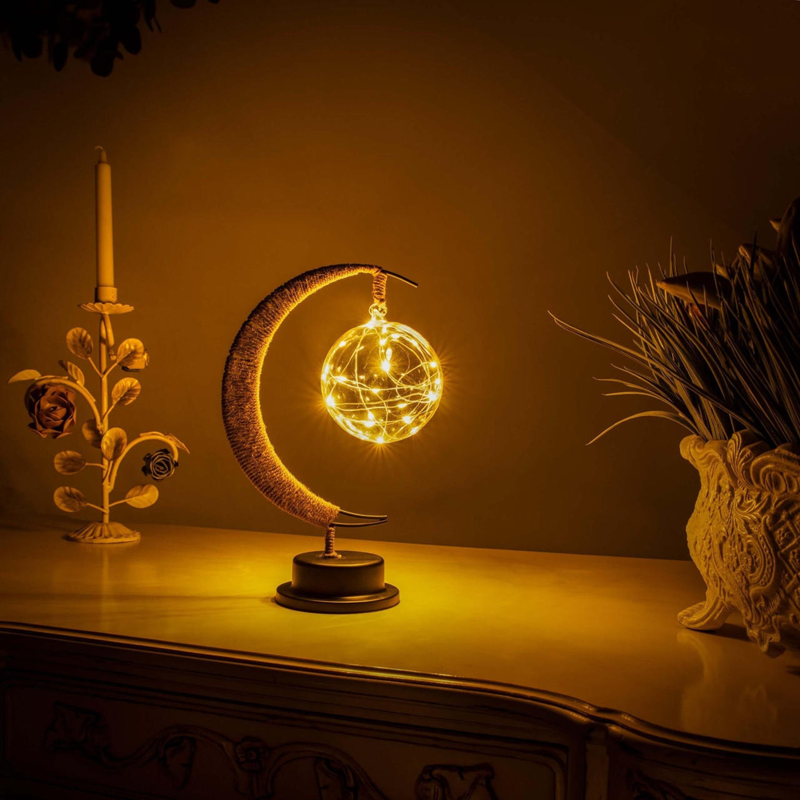 Table Lamp LED Moon Light for Bedrooms