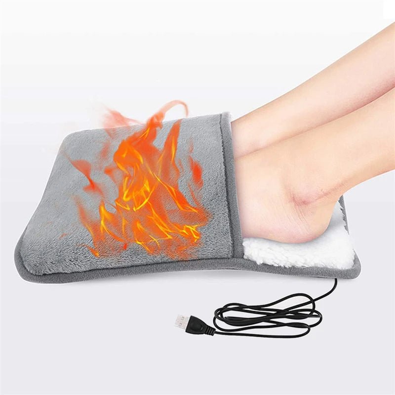 Foot Warmer Cushion in Soft Plush Fabric