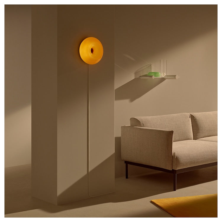 Wall Light Modern Glass Round Sconce Lamp