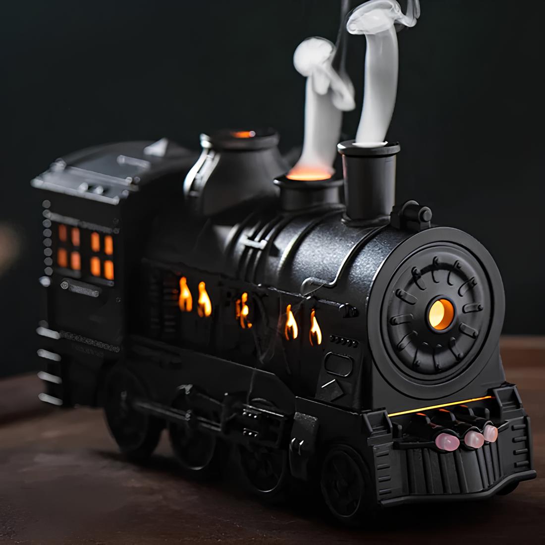 Aromatherapy Diffuser Vintage Train Humidifier