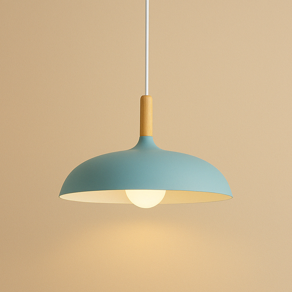 Ceiling Light Scandinavian Wood Pendant Lamp