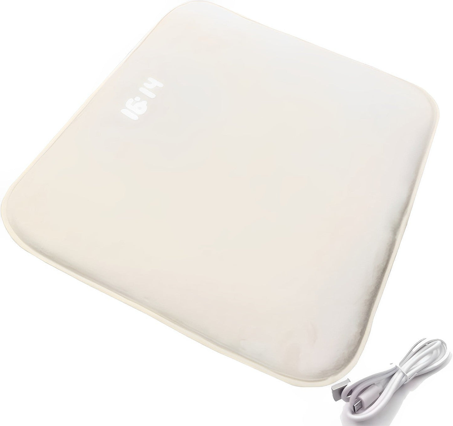 Mata na drzwi Zegar budzik dywanik