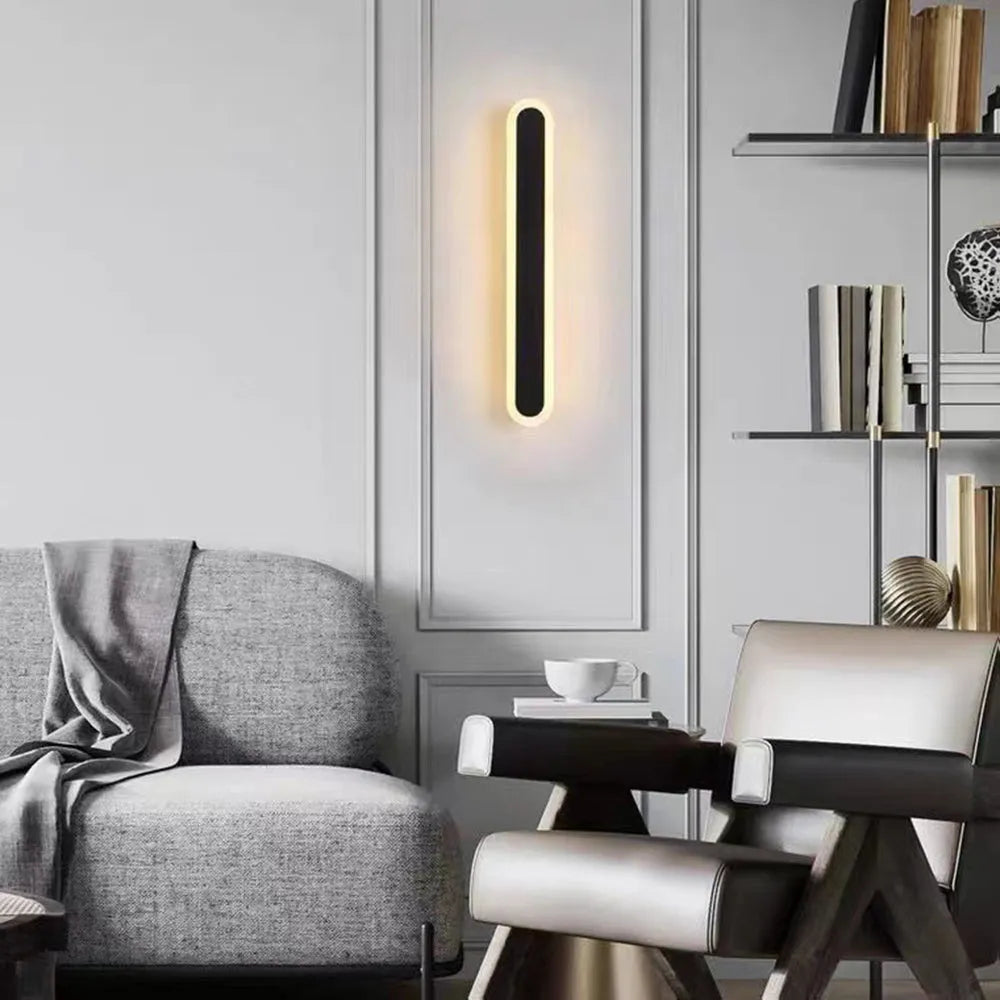 Lámpara de pared LED moderna impermeable