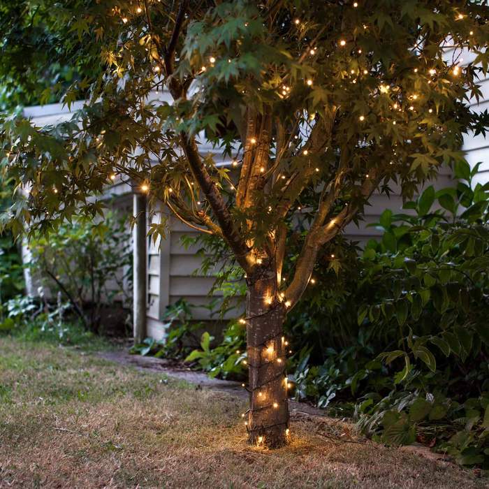 Luces de cadena LED para decoraciones navideñas