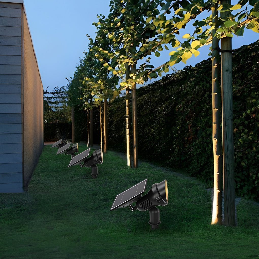 Outdoor Solar Garden Spotlight Adjustable LED