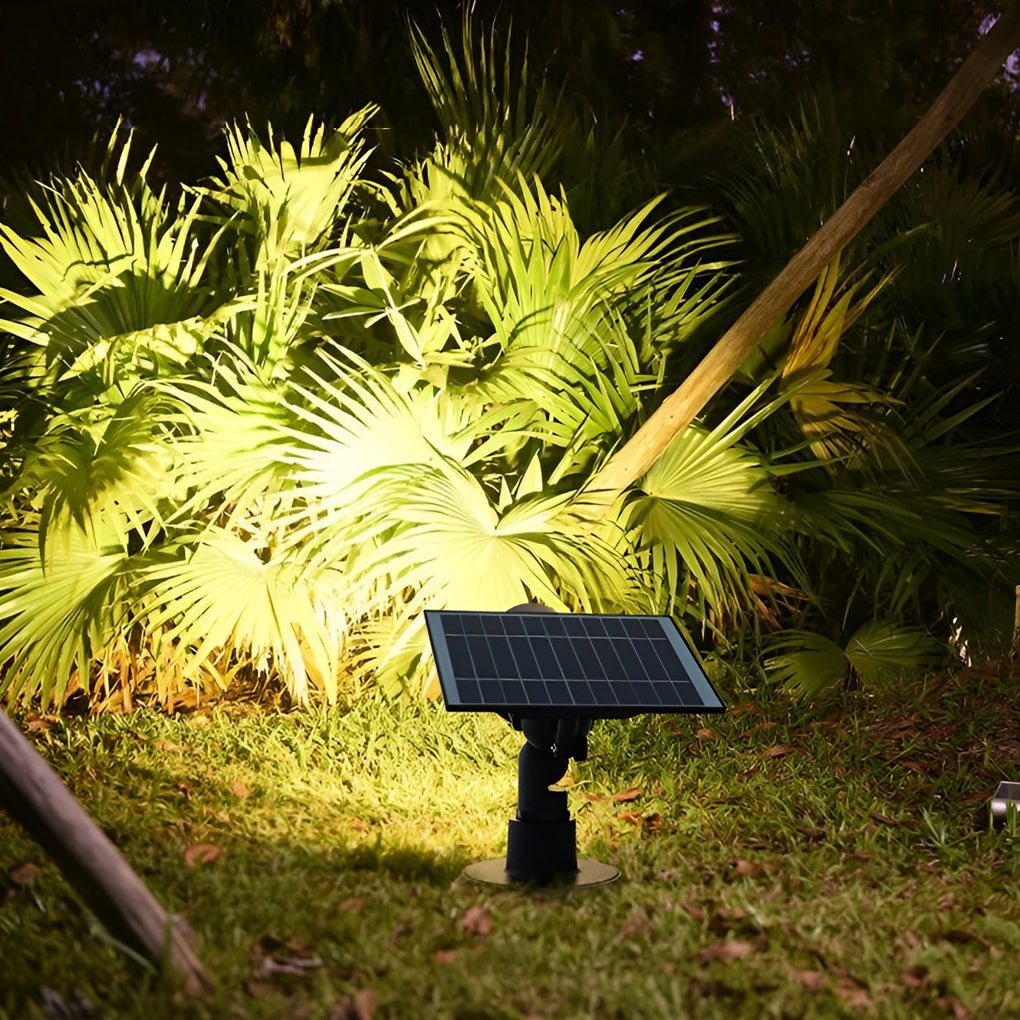 Projecteur de jardin solaire extérieur LED réglable