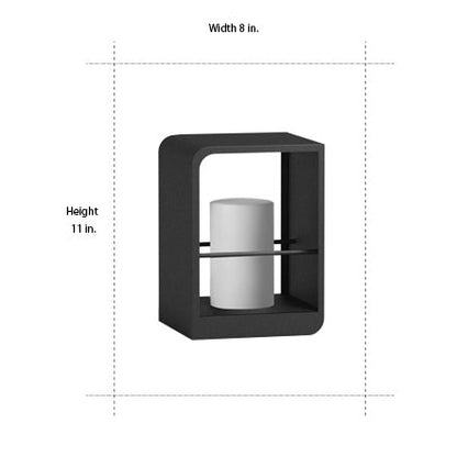 Zewnętrzna solarna latarnia ogrodowa z lampą LED
