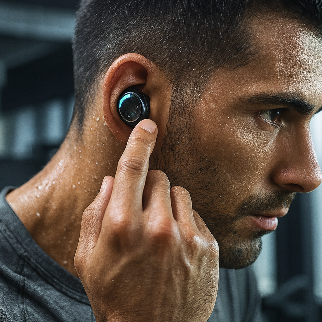 Kabellose Bluetooth-Kopfhörer Ladeetui