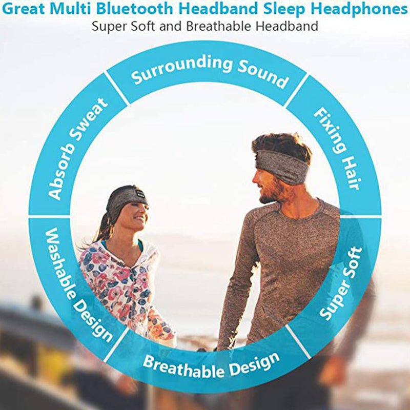 Bluetooth-Schlafkopfhörer mit weichem Stirnband