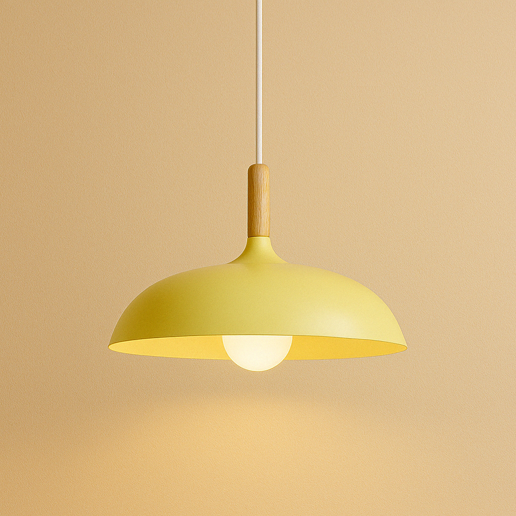 Ceiling Light Scandinavian Wood Pendant Lamp