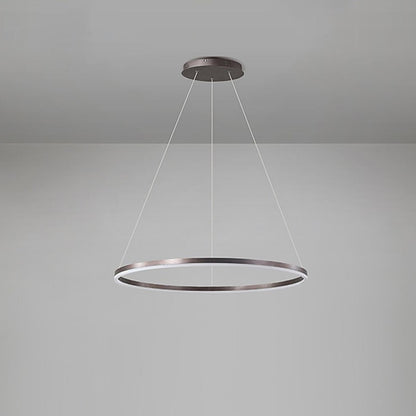 Modern Black LED Pendant Ceiling Light