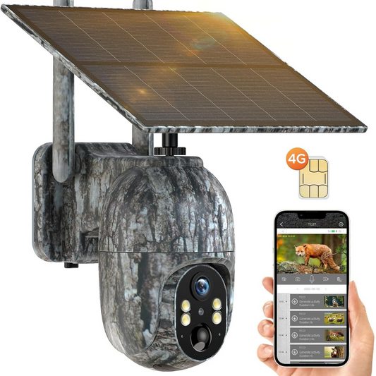 Sicherheitskamera Außen Solar Drahtlos 4G HD